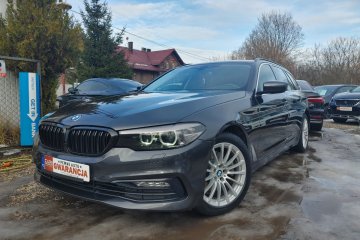 BMW 5 2.0 190 KM, Niski Przebieg, Comfortline, Piękna, 12/2017